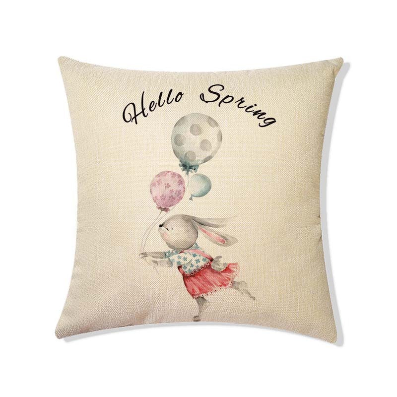 Easter Bunny Throw Pillows