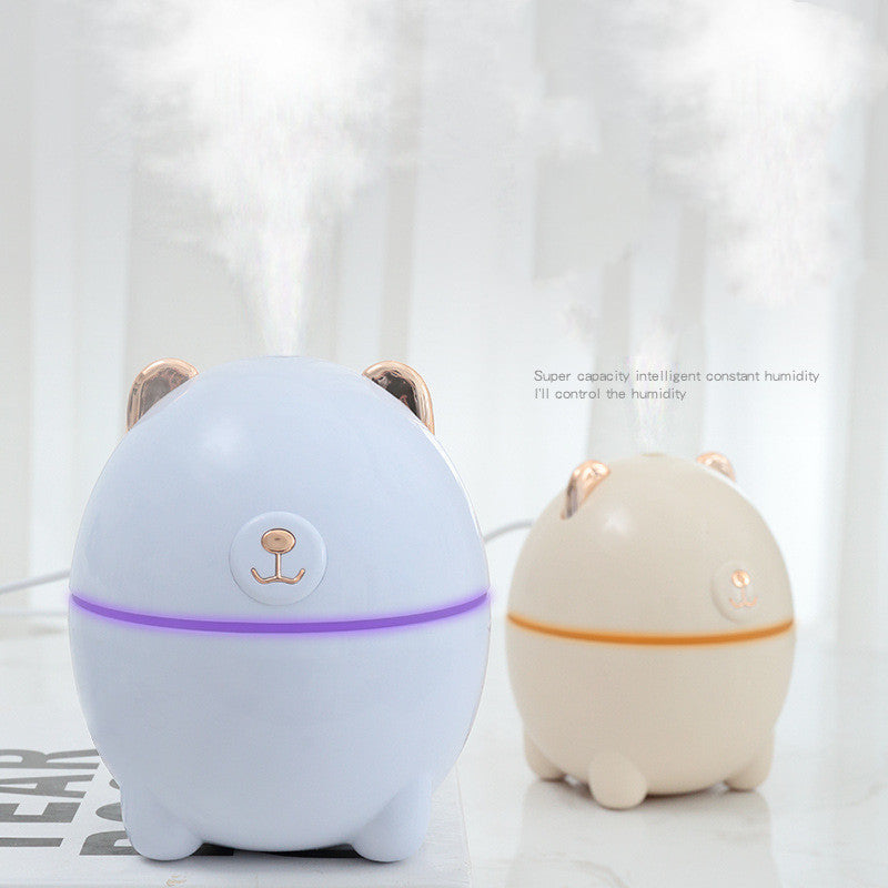 LED Mini Bear Design Humidifier