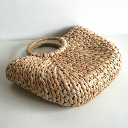 Bamboo Wooden Oval Easter Basket