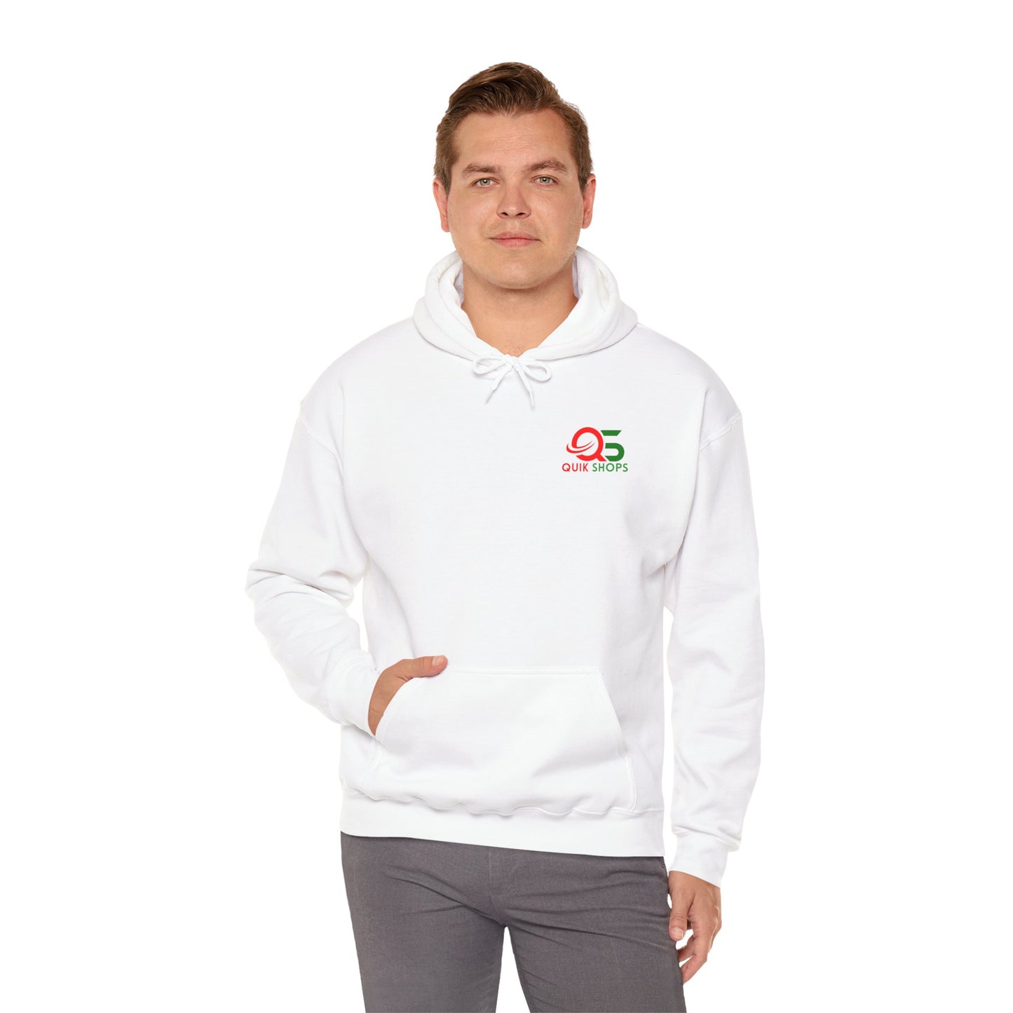 Quik Shops Unisex Heavy Blend™ Hooded Sweatshirt - Cozy Casual Wear for Everyday Comfort