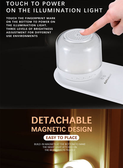 Bluetooth Speaker 15W Wireless Charging Night Light