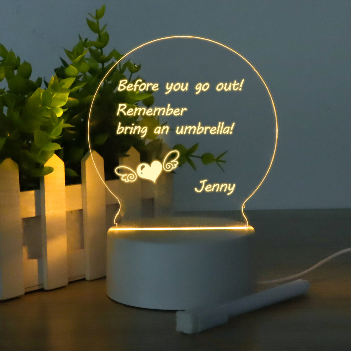 LED Writing Board USB Night Light