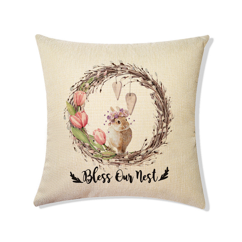 Easter Bunny Throw Pillows