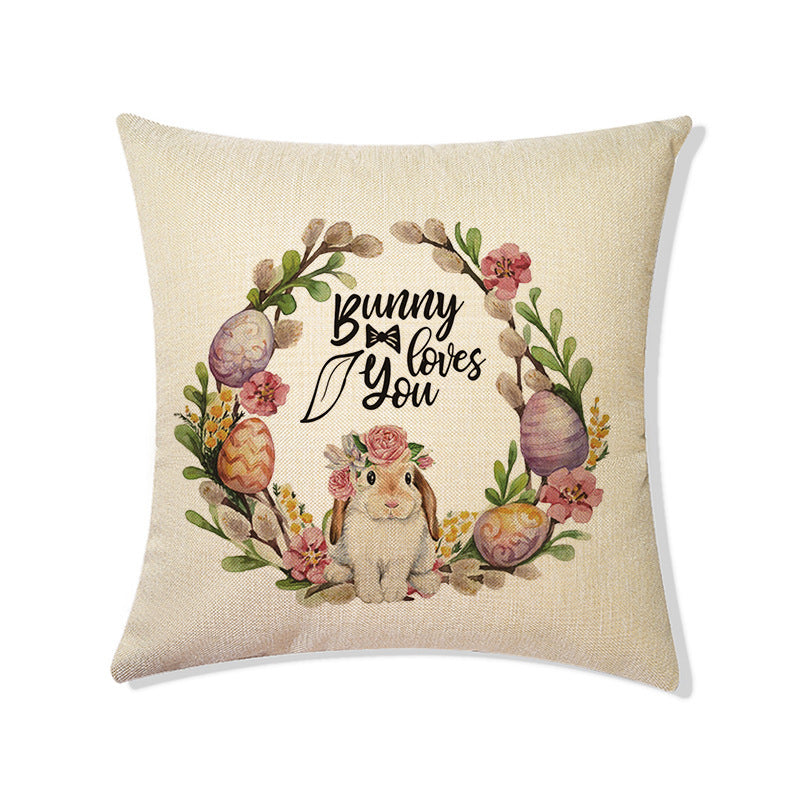 Easter Bunny Throw Pillows