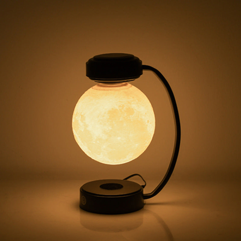 3D Wireless Magnetic Rotating Floating Ball Lamp