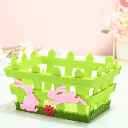 Green Decor Easter Basket