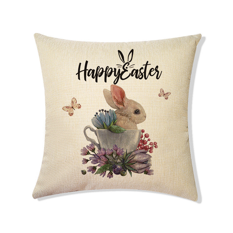 Easter Bunny Throw Pillows