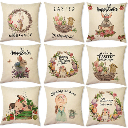 Easter Bunny Throw Pillows