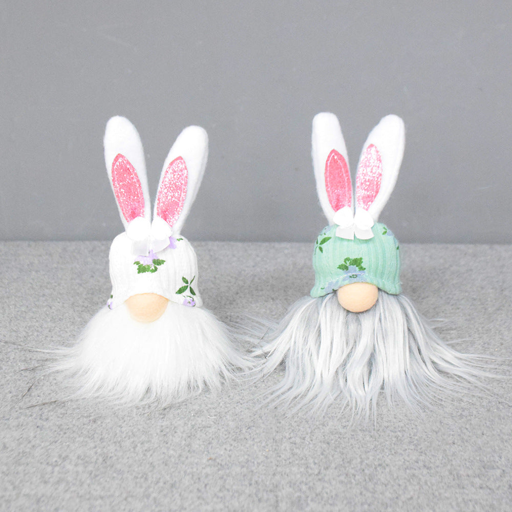 Easter Hairy Gnome Doll Decor