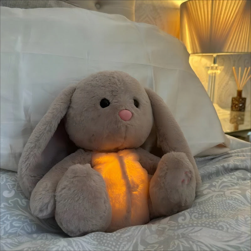 Breathing Sensory Rabbit Plush | Helps Anxiety & Stress Relief